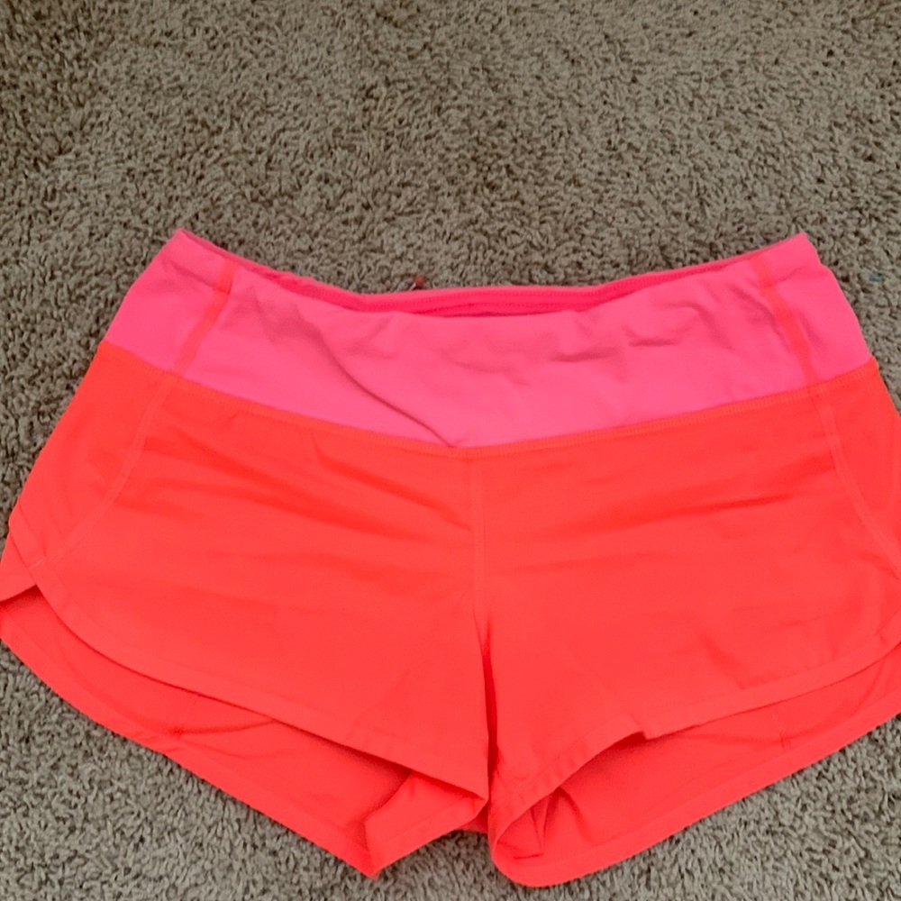 Lululemon speed shorts size 2